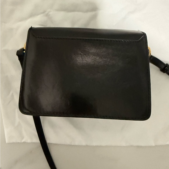 Jimmy Choo Madeline Black Leather Crossbody Bag - Picture 6 of 6